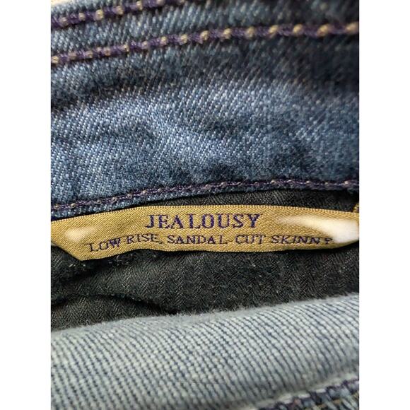 Devine Rights of Denim Women Jean 30 (*34) Jealousy Low Rise Skinny - Picture 5 of 9